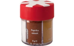 Basic Nature BasicNature Gewürzstreuer 6 In 1 Mit Salz / Pfeffer Weiß / Pfeffer Schwarz / Paprika / Curry / Knoblauch -Dometic Verkäufe 717878 4881134