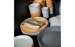 Koziol Rio Besteckset 3 Teilig Nature Desert Sand -Dometic Verkäufe 733991 4917743 1