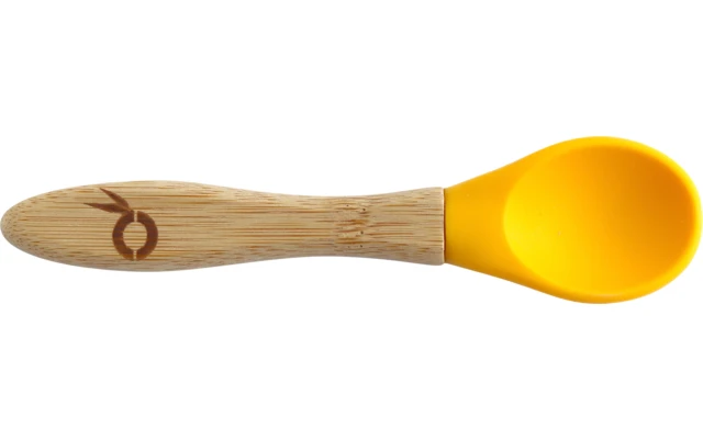 Pandoo Bambus Und Silikon Kinderlöffel Set 5 Teilig 4 Pandoo Bambus Und Silikon Kinderlöffel Set 5 Teilig – Bild 2