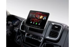 Alpine Navigationssystem INE-F904DC Mit 9-Zoll Touchscreen Für Ducato 8, 1-DIN-Einbaugehäuse, DAB+, Apple CarPlay Und Android Auto Unterstützung Und Mehr