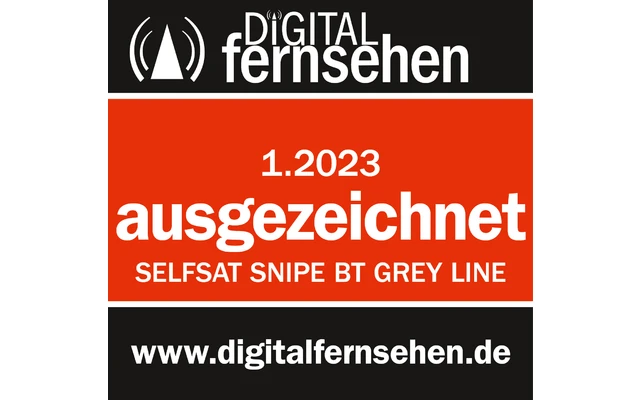 Selfsat Snipe BT Grey Line Vollautomatische Camping SAT Antenne Mit Bluetooth Single LNB 6 Selfsat Snipe BT Grey Line Vollautomatische Camping SAT Antenne Mit Bluetooth Single LNB – Bild 4